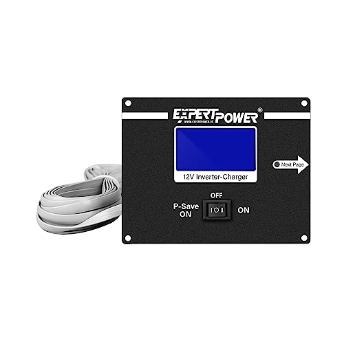 ExpertPower 3000W Pure Sine Wave Inverter Charger | Peak 9000W | DC 12V