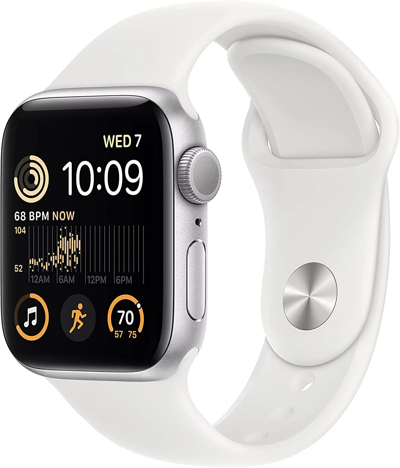 Apple Watch SE 2nd Gen (GPS + Cellular) 40mm Silver Aluminum (Used - Excellent Condition)
