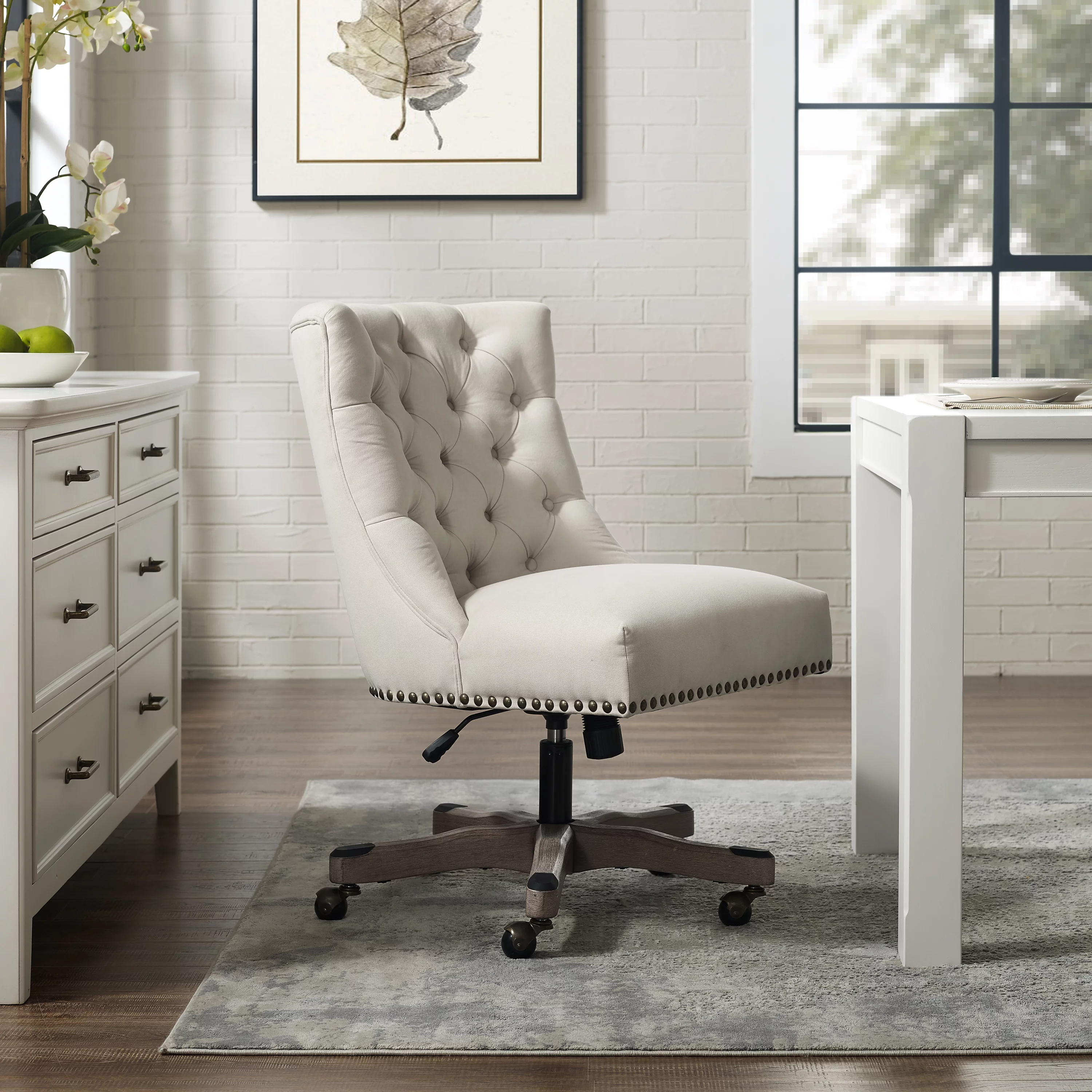 Linon Della Office Chair, Multiple Colors