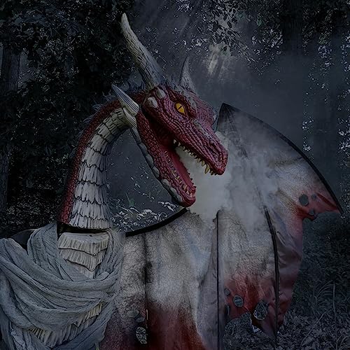 Haunted Hill Farm Motion-Activated 7.5-Ft. Tall Smoldering Ghoul
