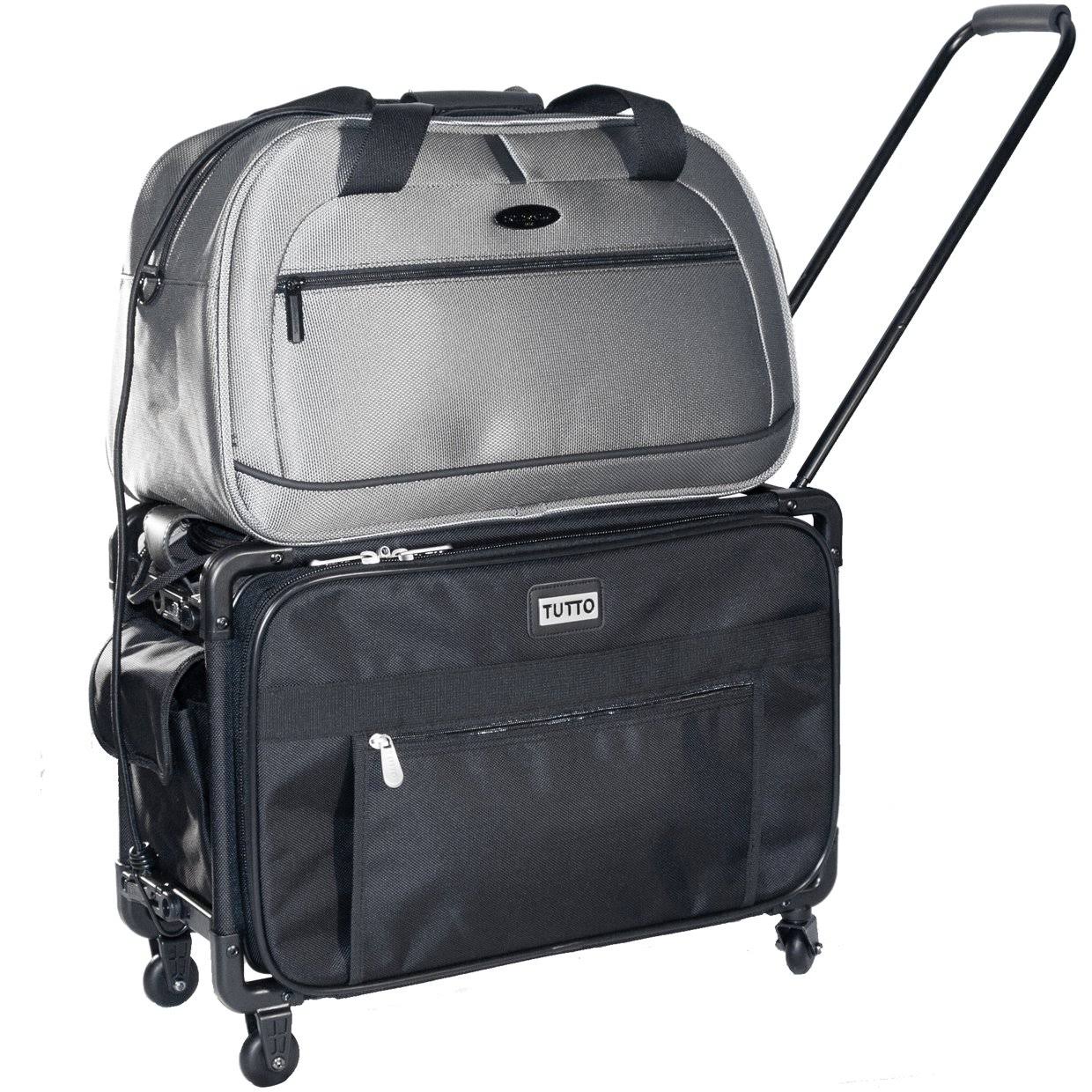 Tutto Machine on Wheels Case 23x22X15x22X12x22 Black