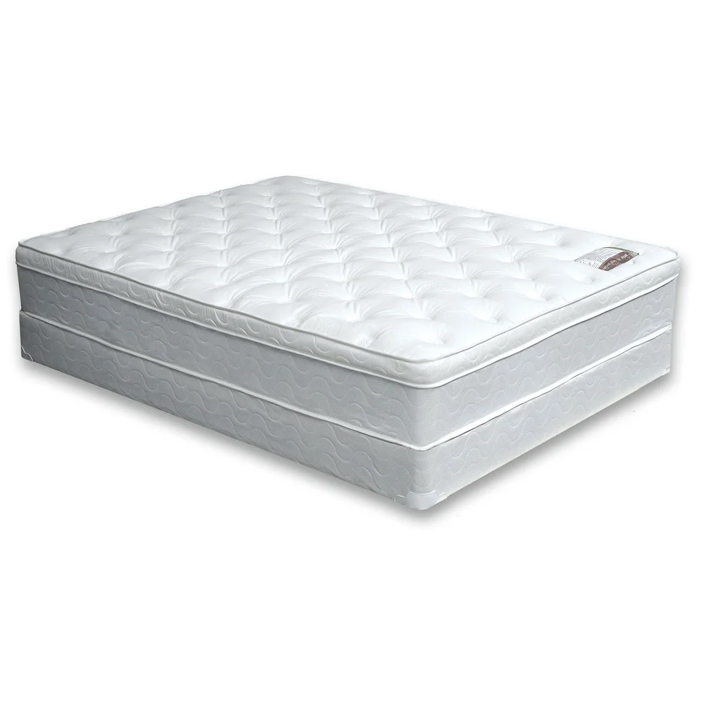Furniture of America Nivo Contemporary White Full Foam No-Flip Mattress by - Curated Treasures Market