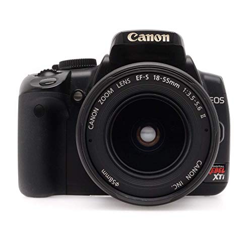 Canon Rebel XTi DSLR Camera with EF-S 18-55mm f/3.5-5.6 Lens (OLD MODEL)