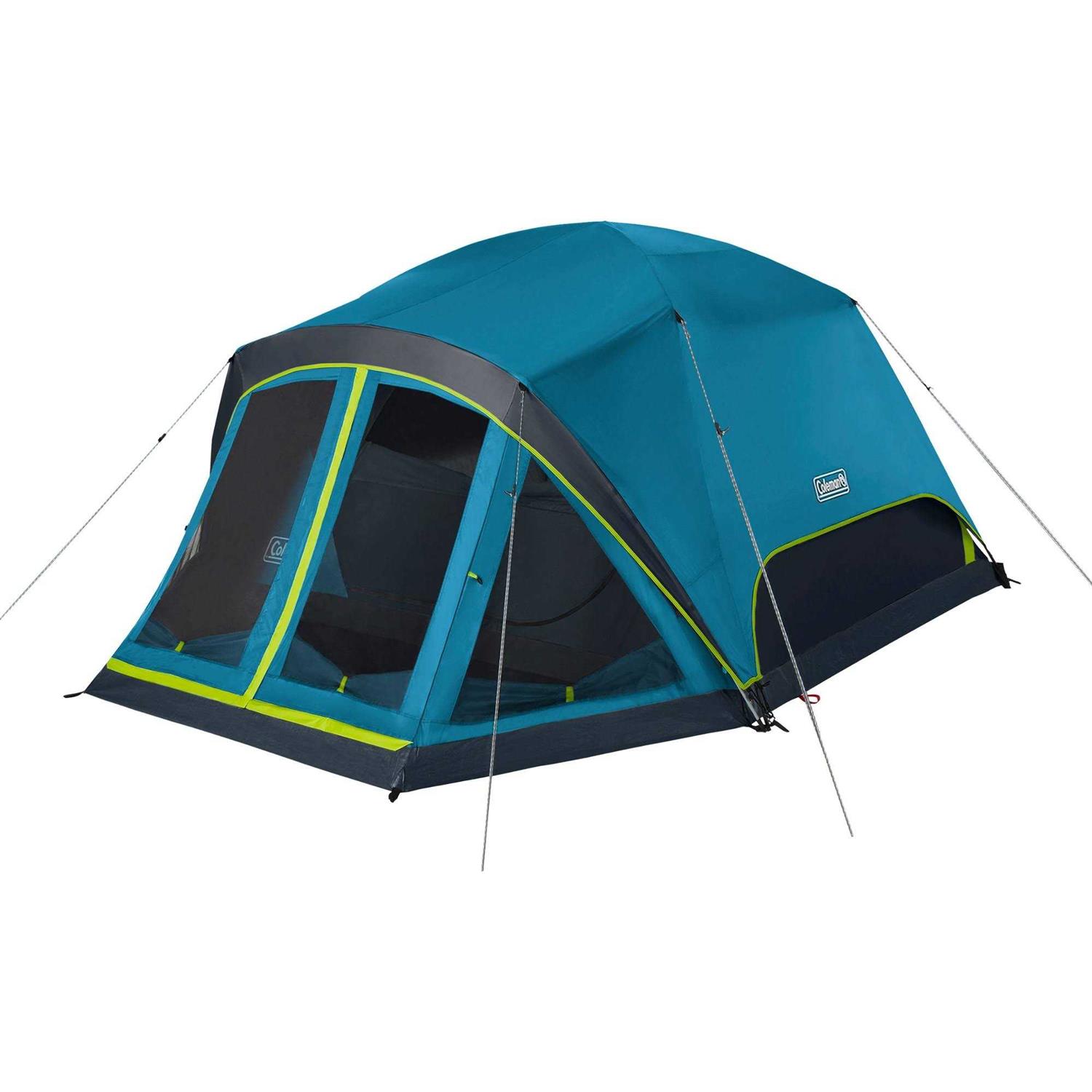 Coleman Skydome 4-Person Screen Room Camping Tent w/Dark Room - Sports Supplies Online Store