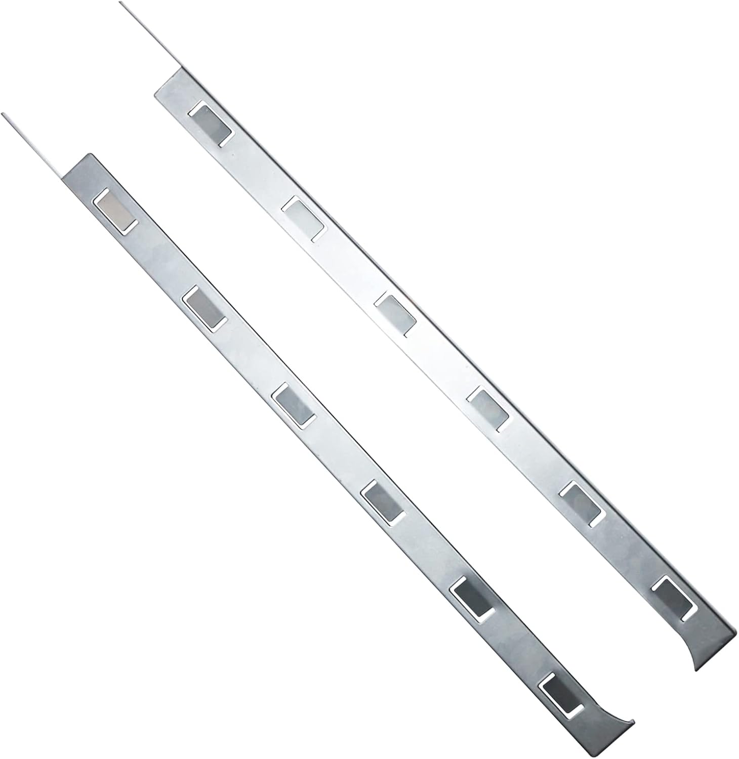 Stove Gap Covers Stainless Steel-Will Not Melt and Burn Like Silicone Covers Can,Heat Resistant and Easy to Clean,Kitchen Stove Counter Gap Cover