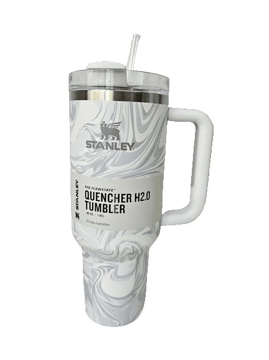 Stanley The Quencher H2.0 FlowState Tumbler Limited Edition Color | 40 OZ - Polar Swirl