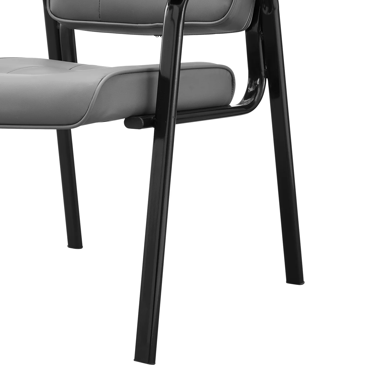 Naomi Home Executive Office Guest Chair-Fabric:Gray