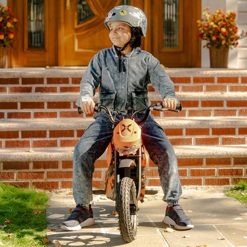 Hover-1 My First Dirt Bike for Kids - 300W Motor, 9MPH Max Speed, 9 Mile Range, 12” Off-Road Tires, 120LB Max Weight