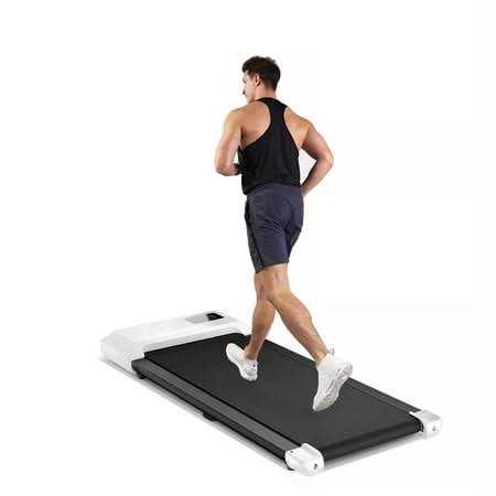 Dpforest Walking Pad, 0.6-3.8 mph, 2 in 1 Under Desk Treadmill with 300lbs Capacity, Installation-Free Walking and Jogging Machine for Home