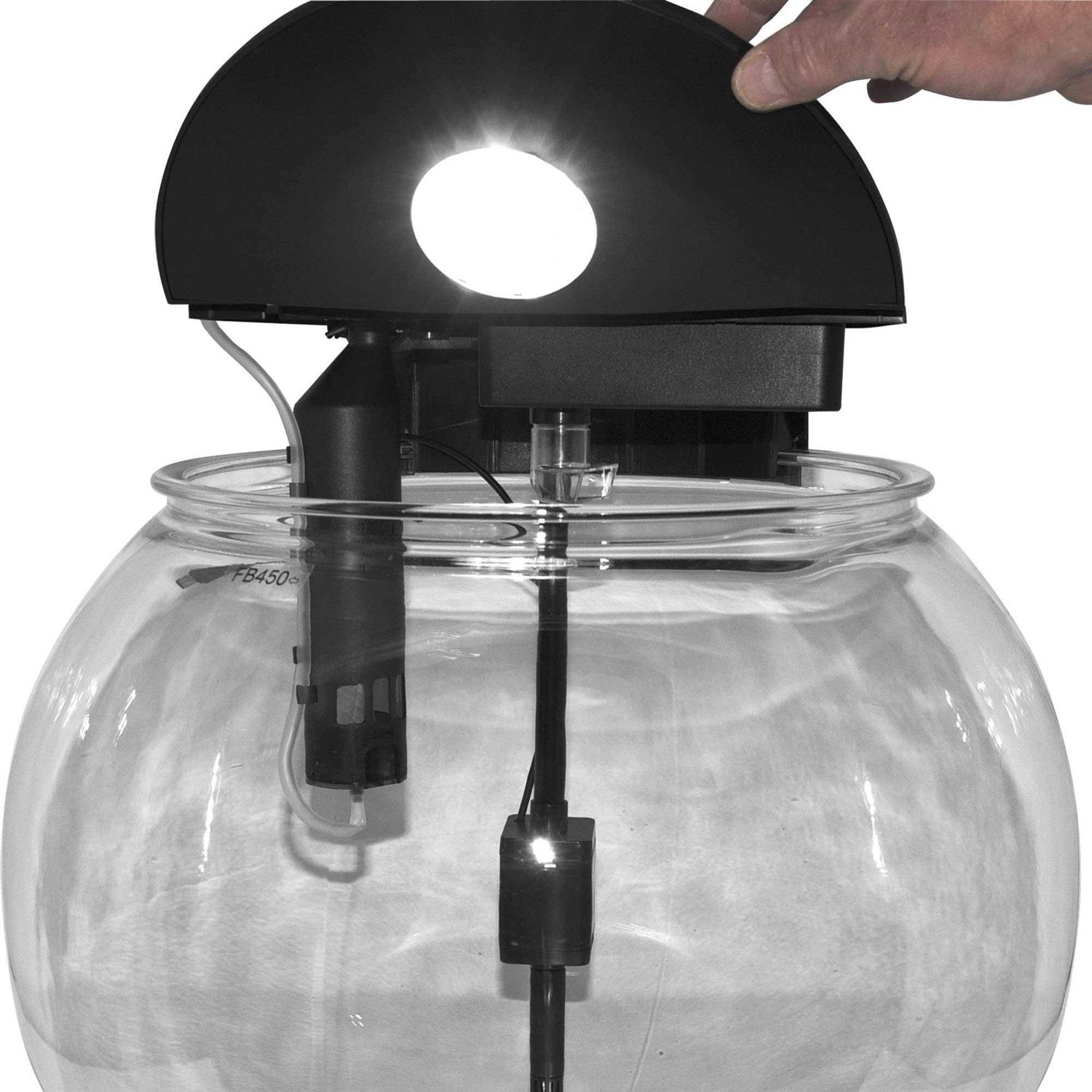 Penn-Plax Aquasphere 360 Polycarbonate Bowl-Shaped Aquarium 14 Gallon - Pet Supplies online store