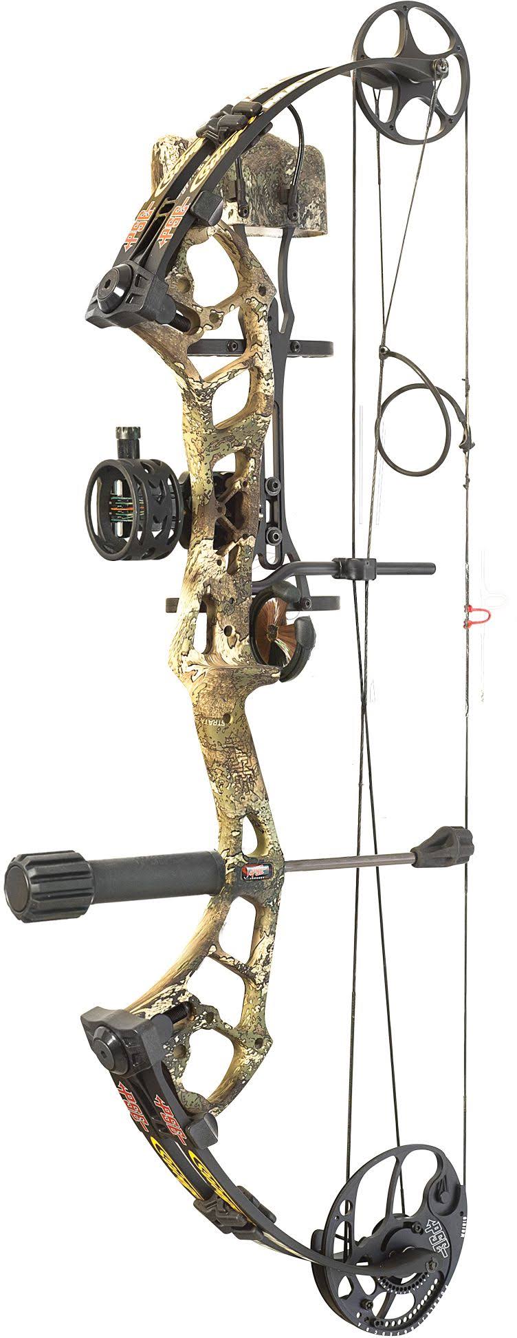 PSE Stinger Max RTS Compound Bow Package, Right Hand, Green - Megean