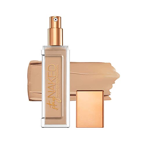 Urban Decay Stay Naked Weightless Liquid Foundation, Waterproof Face Makeup, Buildable Medium Coverage with No Caking, Real-Skin Matte Finish