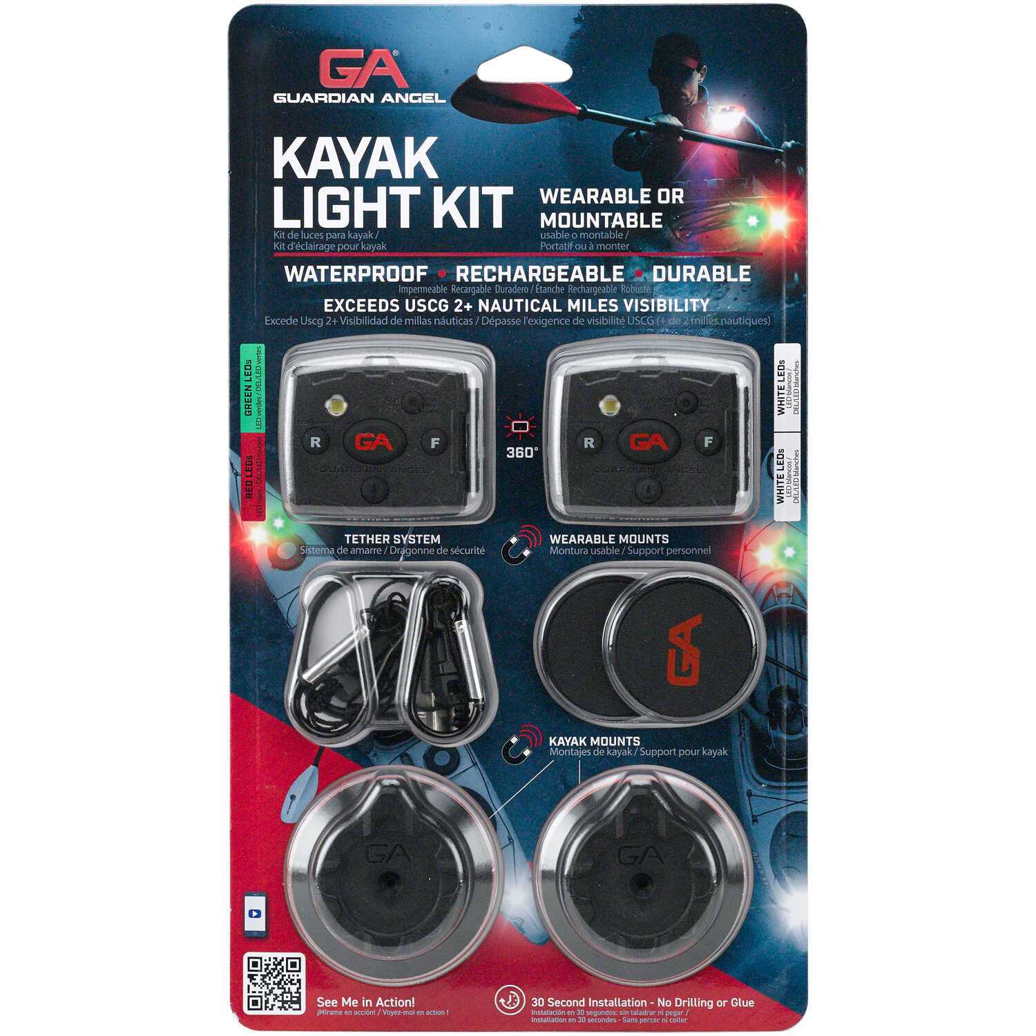 Guardian Angel Wireless Kayak Light Kit - Sports Supplies Online Store