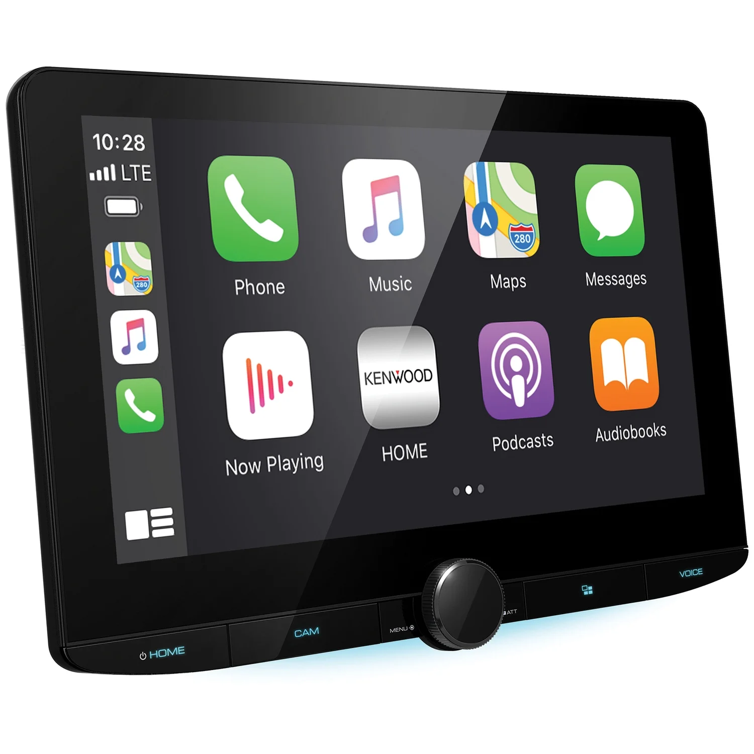 Kenwood DMX1037S 10.1-in Double-DIN In-Dash Digital Multimedia Receiver & CMOS-230 Rearview Camera