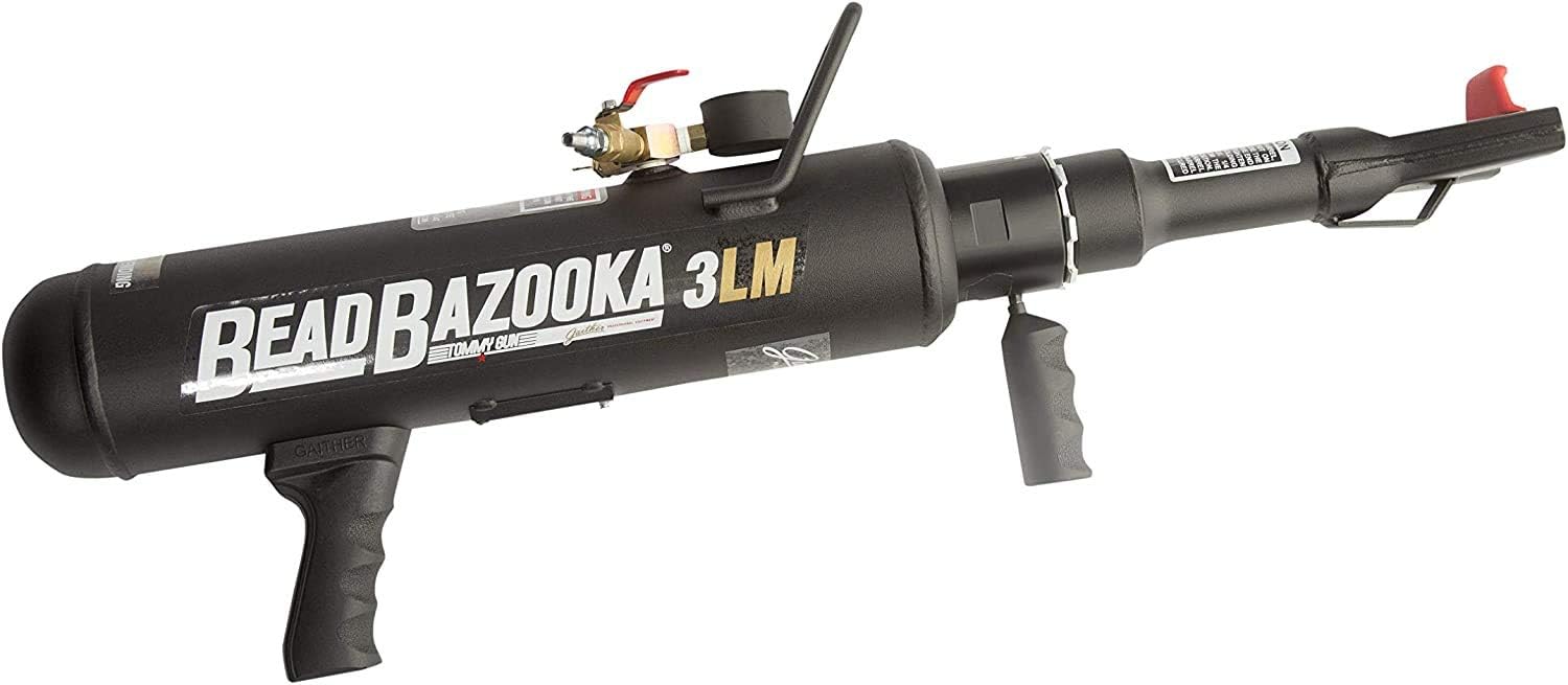 Gaither Bead Bazooka BB3LM - Professional Automotive Tools, Bead Seater Blaster Tool with MIS Lever Release