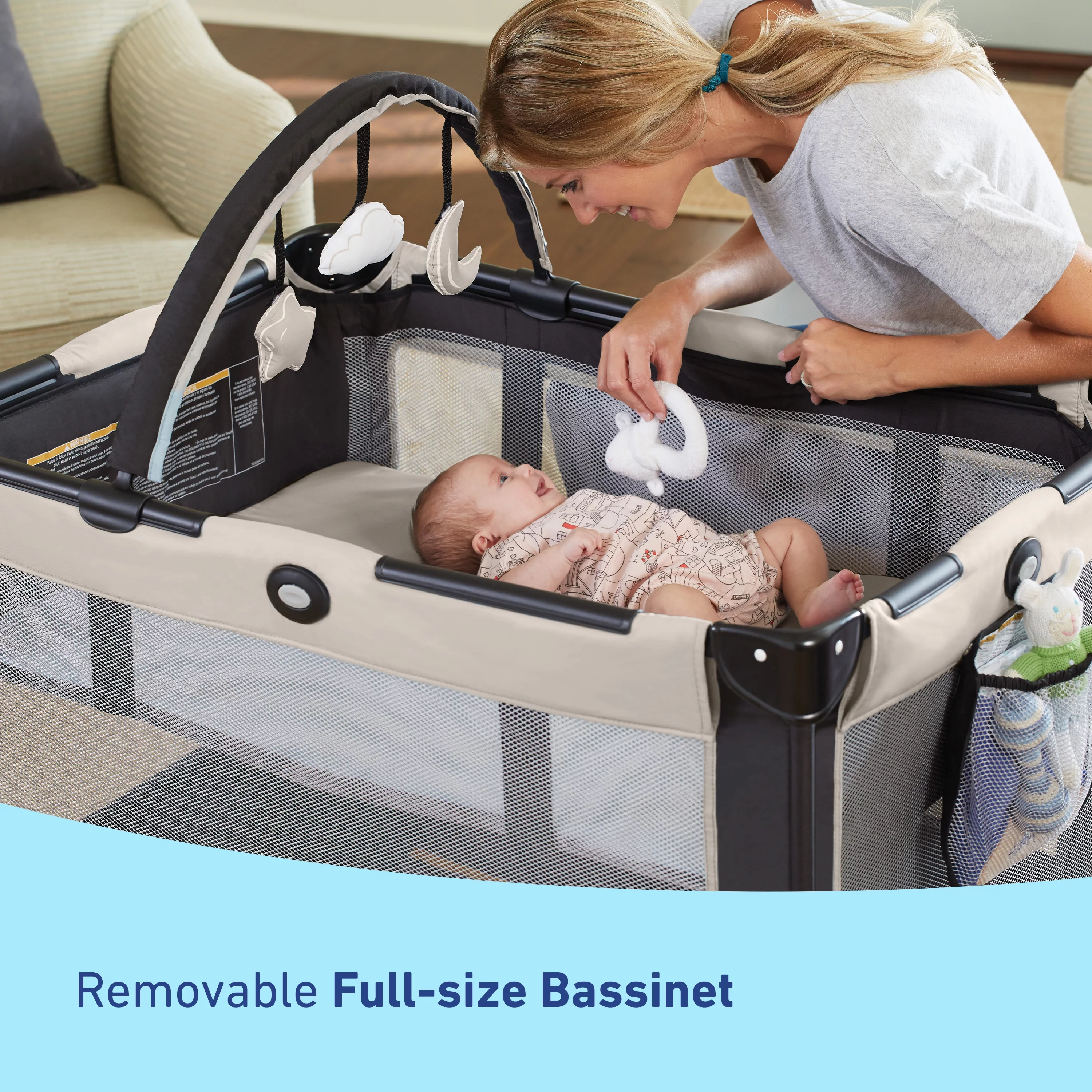 Graco Pack 'n Play On the Go Playard, Kaden, Unisex, 21.21 lbs