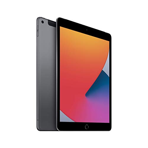 Apple iPad (10.2-inch, Wi-Fi, 128GB, 8th Generation)- Space Gray (Renewed)
