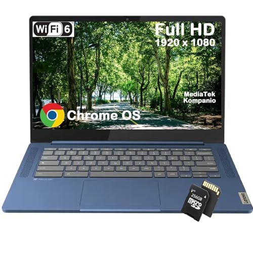 Lenovo IdeaPad Slim 3 Chromebook - 14'' Full HD (1920 x 1080) Display, 8-Core MediaTek Kompanio 520 CPU, Wi-Fi 6, for Business Student