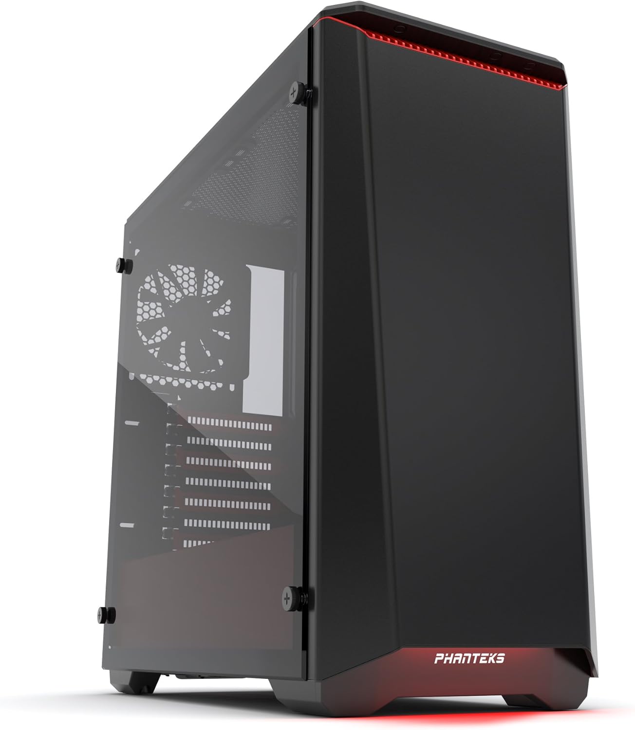 Phanteks (PH-EC416PTG_BK) Eclipse P400 Steel ATX Mid Tower Case, Tempered Glass Edition, Satin Black