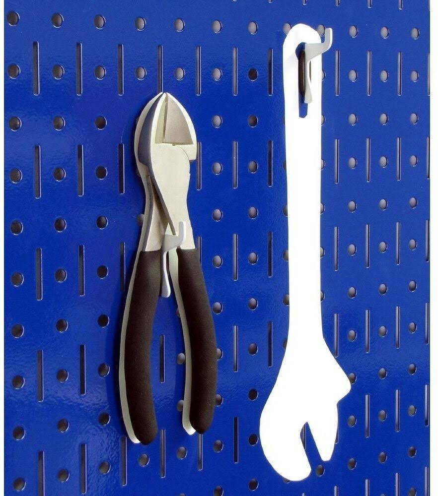 Wall Control Pegboard Standard Tool Storage Kit, Blue/Black