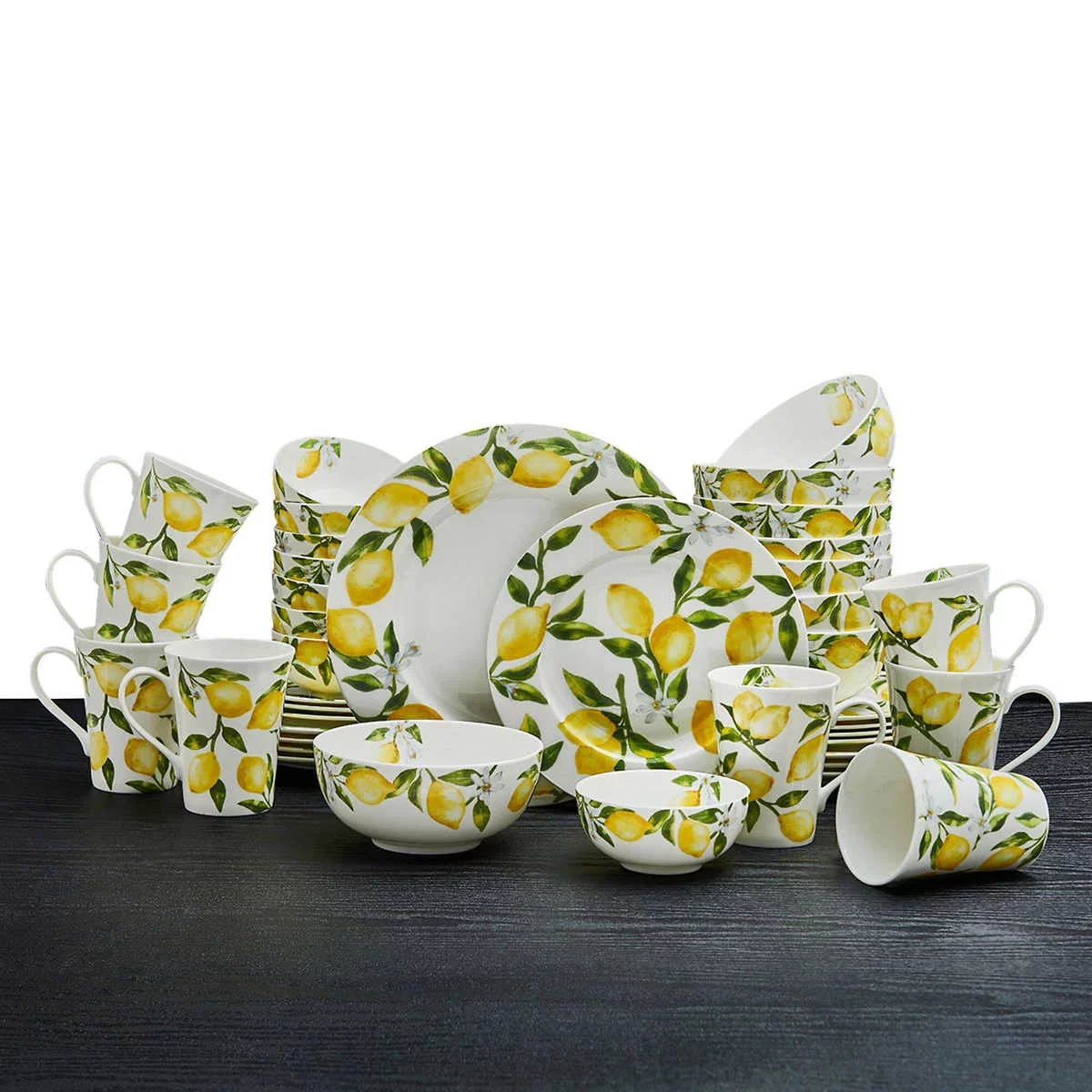Mikasa Lemons 40-piece Dinnerware Set