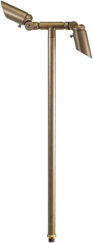 VOLT Twinnovator Cast Brass 12V Adjustable Path Light (Bronze)