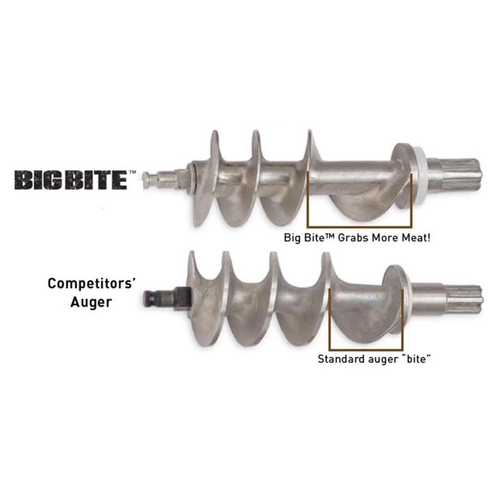 LEM Big Bite Meat Grinder #8 + Foot Switch