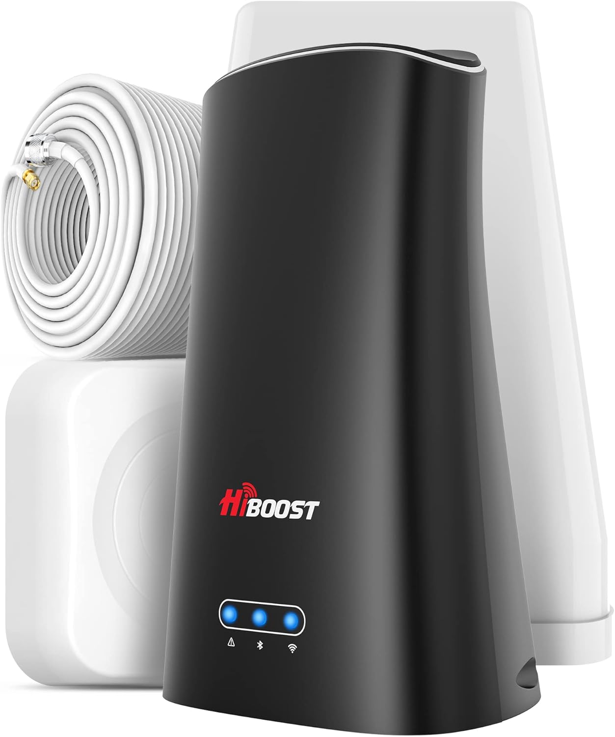 HiBoost Cell Phone Signal Booster for Home, Up to 3,000 Sq. Ft, Boosts 5G/4G LTE, All US Carriers - Verizon, AT&T, T-Mobile, Sprint & More