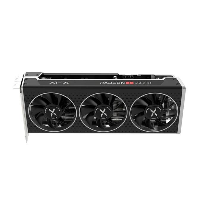 XFX - Speedster MERC308 AMD Radeon RX 6600 XT 8GB GDDR6 PCI Express 4.0 Gaming Graphics Card - Black