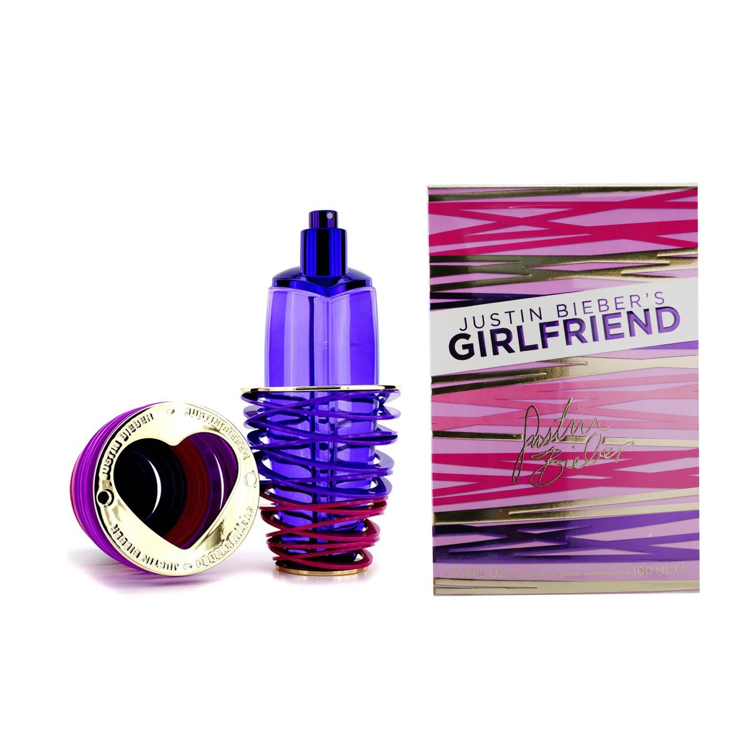 Justin Bieber Girlfriend Eau De Parfum Spray 50ml/1.7oz