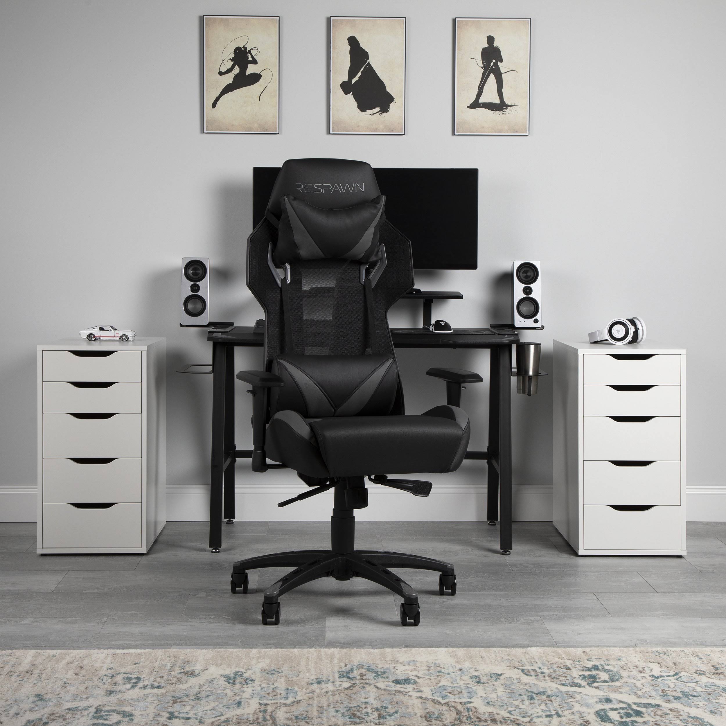 Respawn Rsp-205 Mesh Back Racing Style Gaming Chair Blue