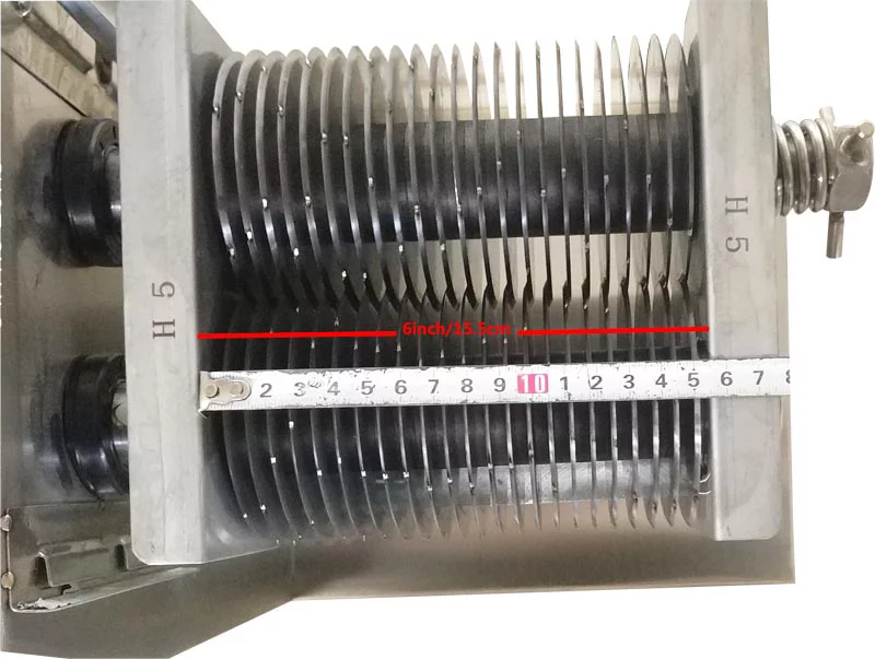 TECHTONGDA Commercial Electric Meat Cutting Machine Slicer Cutter Steak Beef Pork Cuts QH 3mm Blade