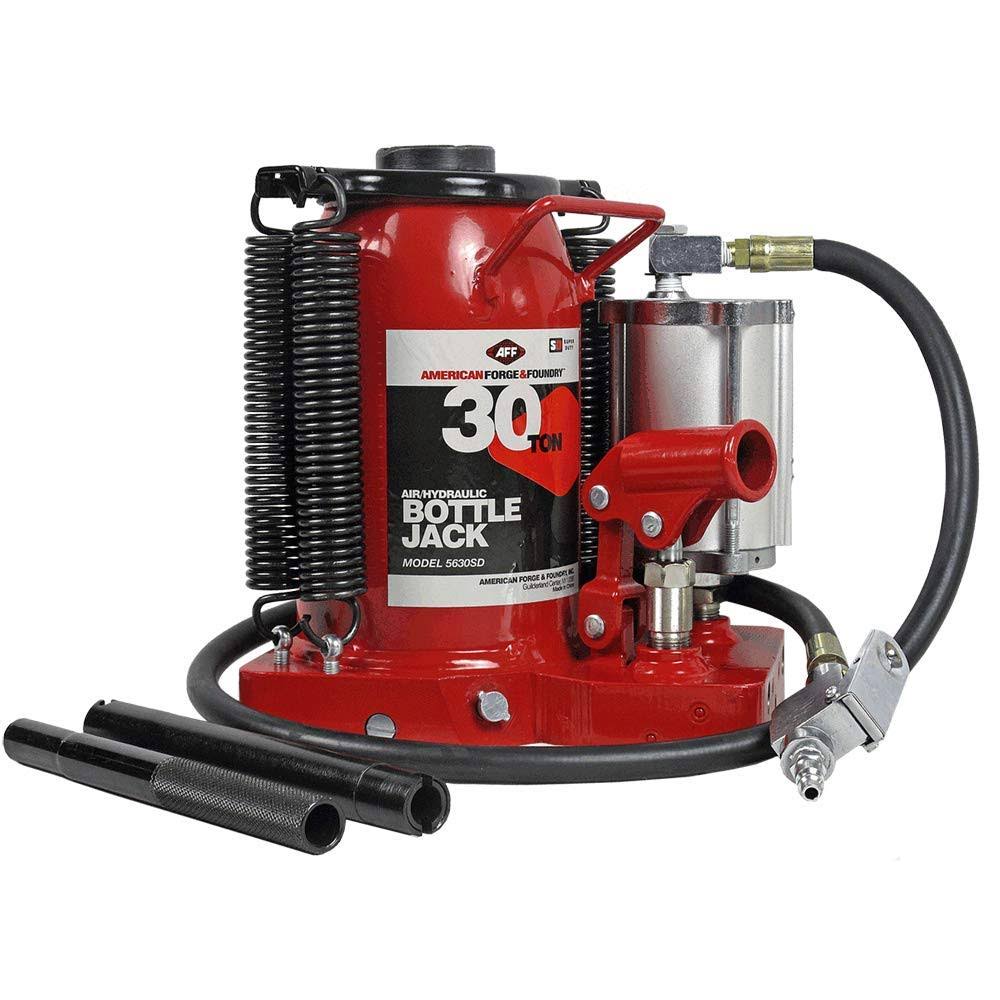 American Forge 5630SD - 30 Ton Super Duty Air/ Hydraulic Bottle Jack