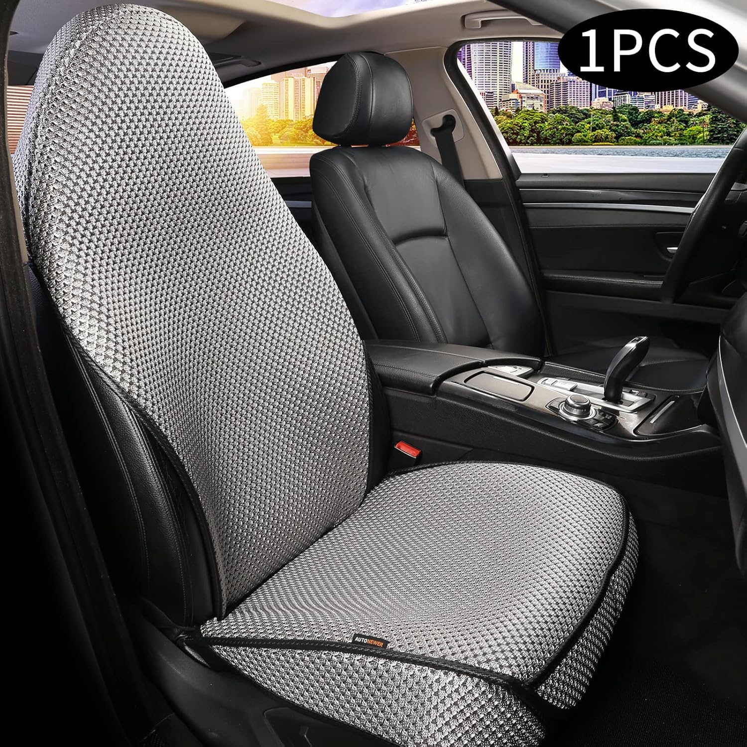 Auto Newer Luxury Bucket Car Seat Cover ,Breathable Car Seat Cover Fit Four Seasons, Front Car Seat Cushions