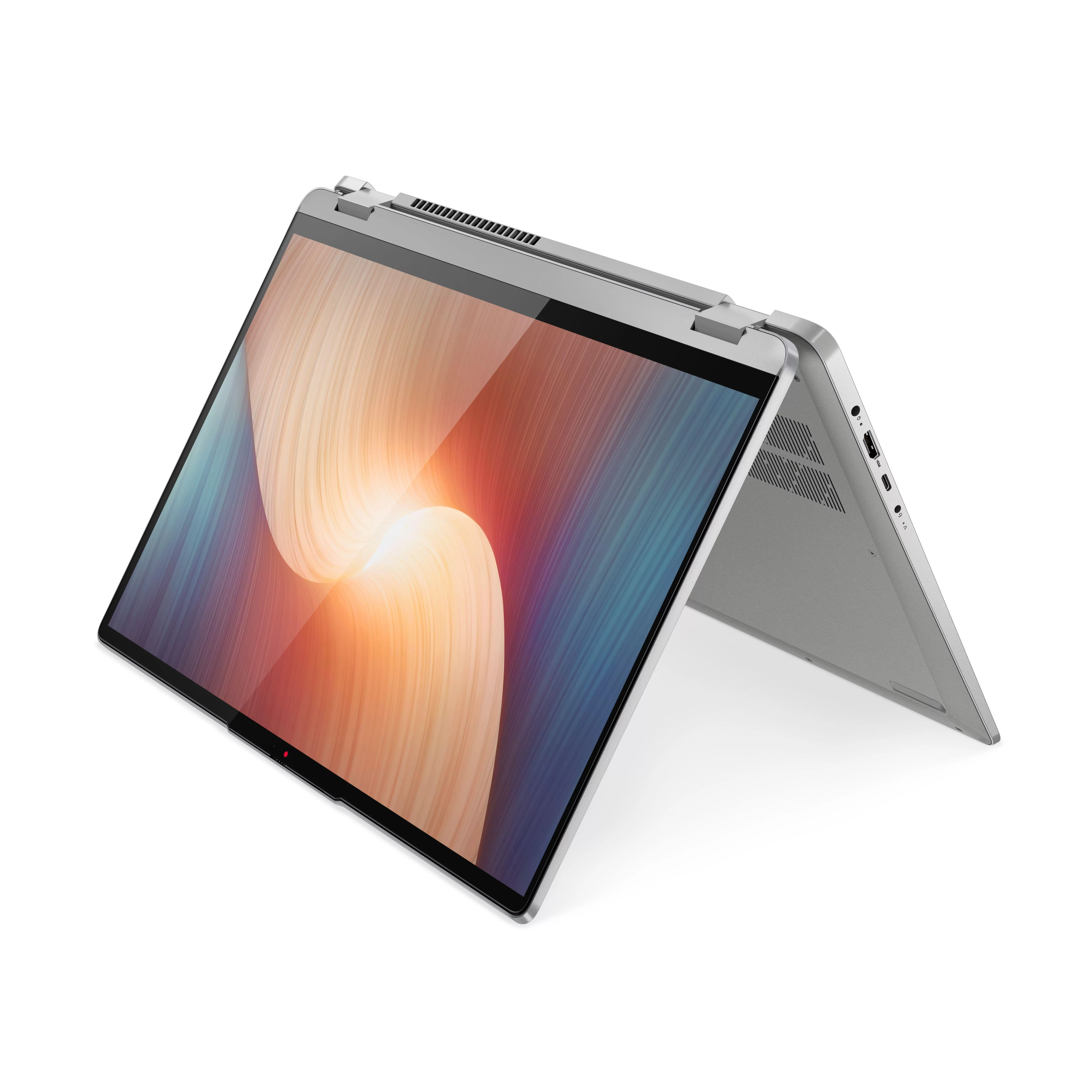 Lenovo Ideapad Flex 5i 16" WUXGA IPS Touchscreen Laptop, Intel Core i7-1255U, 8GB RAM, 512GB SSD, Windows 11 Home, Cloud Grey, 82R80022US