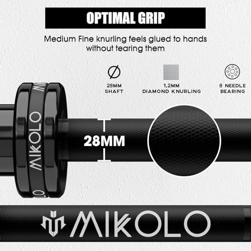 Mikolo 2" x 2" Folding Wall Mounted Squat Rack, 1000 Pounds Capacity Power Rack with Pull Up Bar, J Hooks and Other Attachments, Space-Saving Home Gym