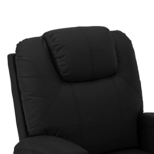 vidaXL Electric Power Lift Massage Chair with Manual Recline, 6-Point Vibration Massage