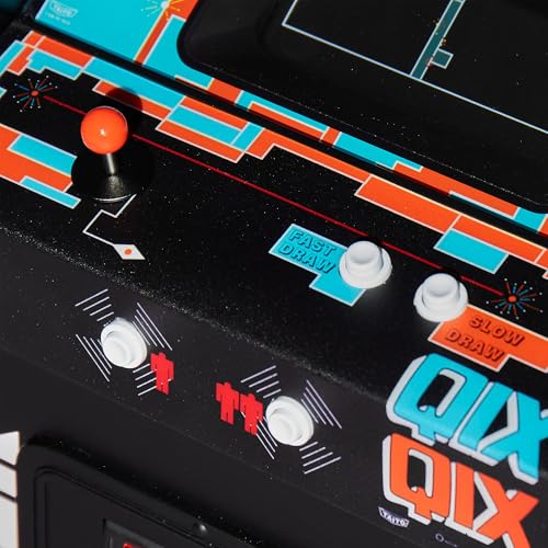 Numskull Quarter Arcades Teenage Mutant Ninja Turtles Collector's Edition Mini Arcade - 1/4 Scale Authentic Wooden Replica, Original ROM
