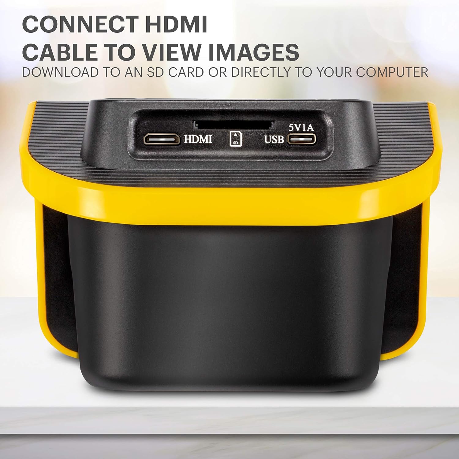 KODAK Slide N SCAN Film and Slide Scanner with Large 5” LCD Screen, Convert Color & B&W Negatives & Slides 35mm, 126