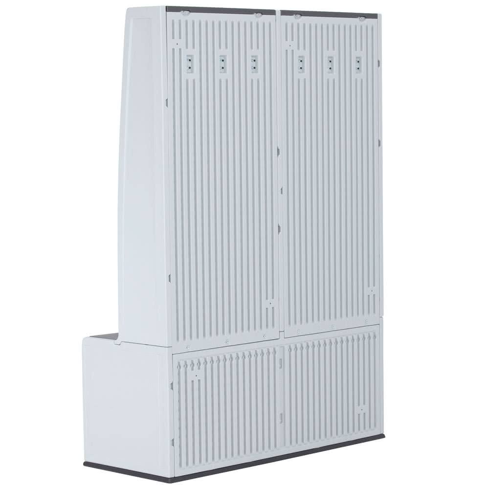 Lifetime Home u0026 Garage Storage Locker, Gray