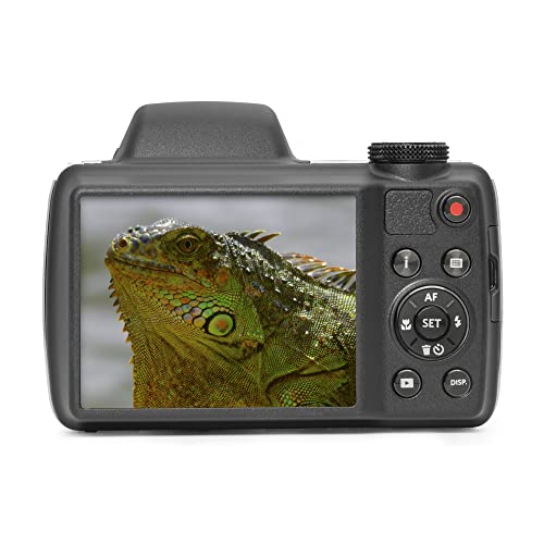 Kodak PIXPRO Astro Zoom AZ528-BK 16 MP Digital Camera with 52x Optical Zoom 24mm Wide Angle Lens 6 fps Burst Shooting 1080P Full HD Video Wi-Fi