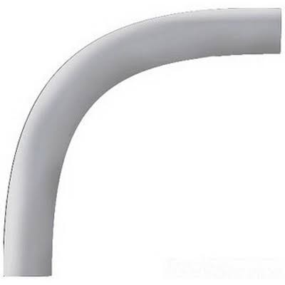 Cantex 5133857 Sch 40 90 Degree ELBOW; 2-1/2 inch, Plain, 56.500 inch Length, Rigid PVC