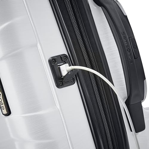 Samsonite Centric 2 Hardside Expandable Luggage with Spinner Wheels, Black, Carry-On 20-Inch