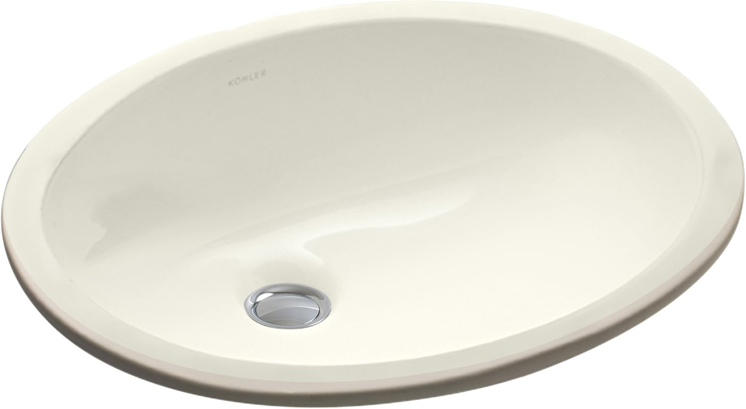 KOHLER K-2209-47 Caxton Undercounter Bathroom Sink, Almond