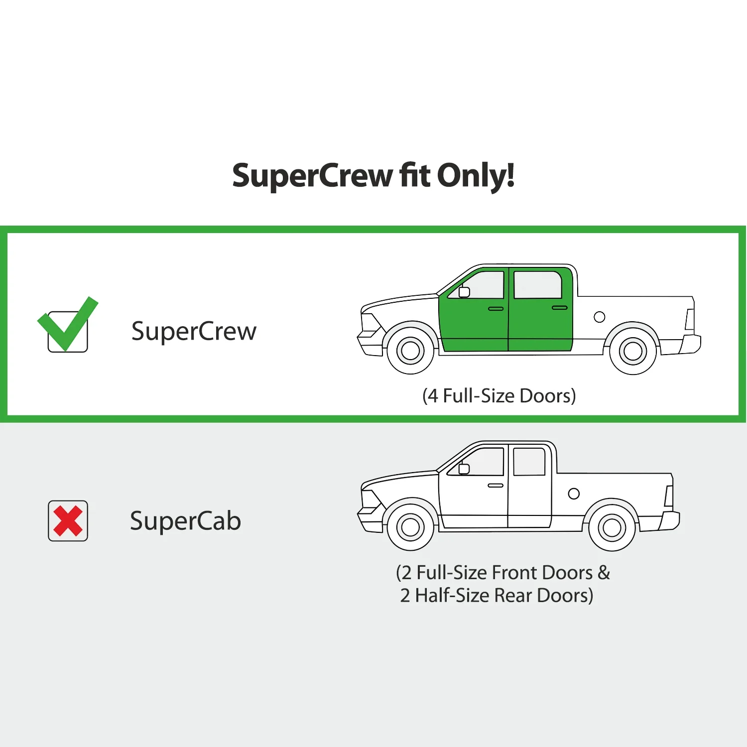 CLIM ART in-Channel Incredibly Durable Rain Guards for Ford Ranger 2019-2023 SuperCrew, Original Window Deflectors, Vent Deflector