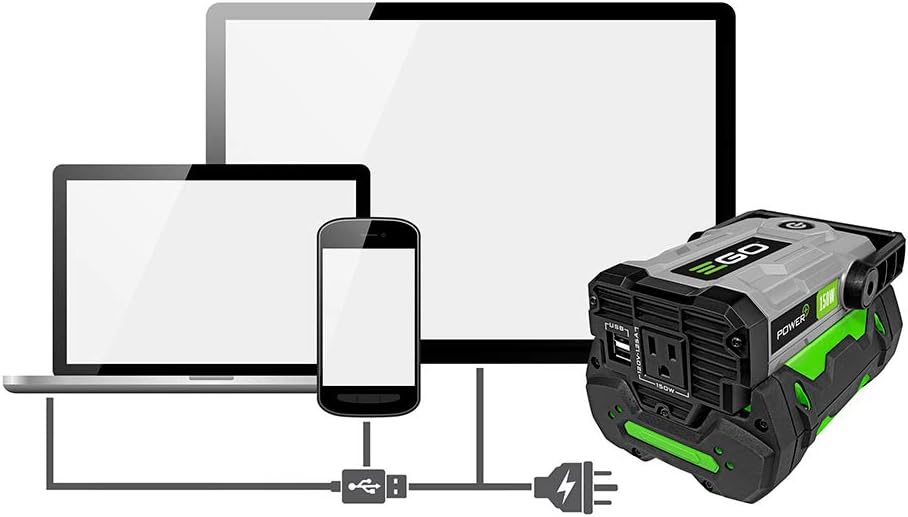 EGO Power+ PAD1500 Nexus Escape 150W Power Inverter Battery and Charger Not Included