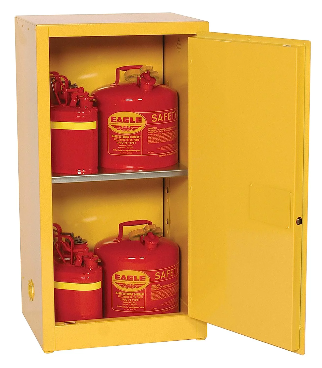 Eagle Mfg Flammable Liquid Safety Cabinet,Yellow  1906X