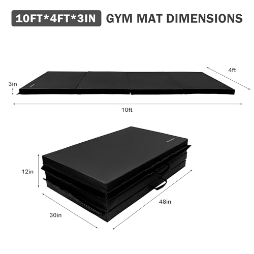 Extra Thick Folding Exercise Gymnastics Mat