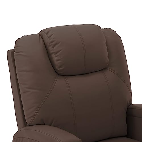 vidaXL Electric Power Lift Massage Chair with Manual Recline, 6-Point Vibration Massage