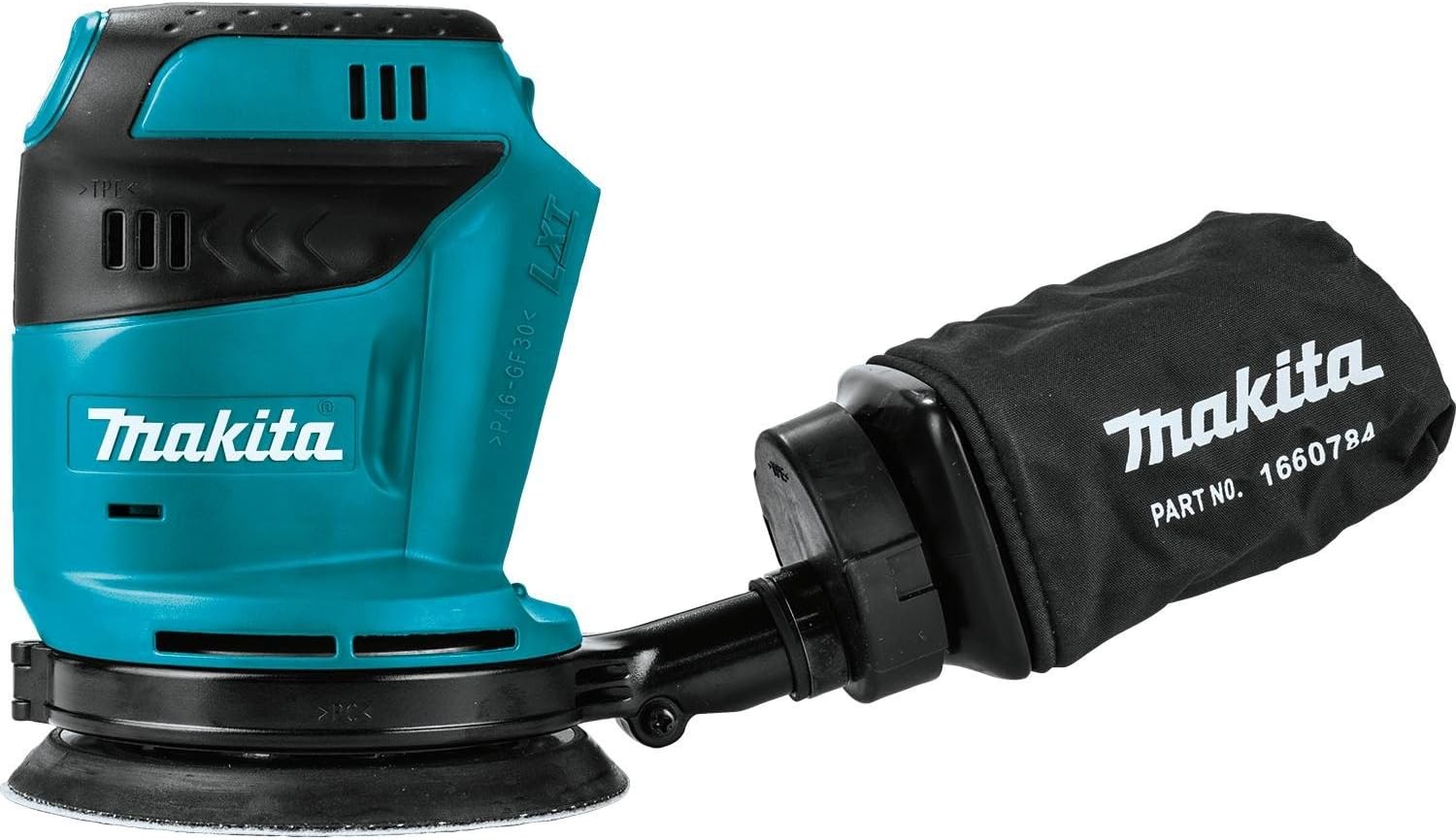 Makita XOB01Z 18V LXT® Lithium-Ion Cordless 5" Random Orbit Sander, Tool Only